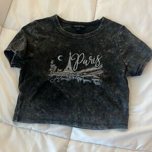 Streetwear Society Black Paris Tee